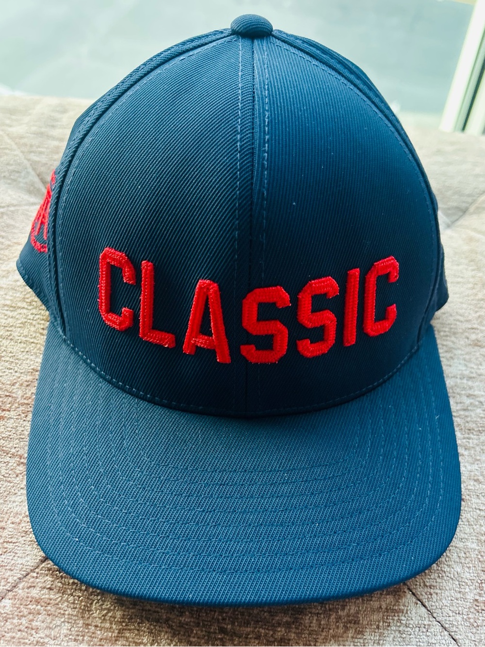 G/FORE Classic Navy Snapback Golf Cap Red Interior Embroidery